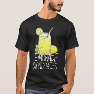 Camiseta Lemonade Stand Boss Lemon Juice
