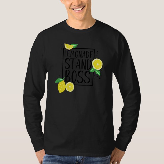 Camiseta Lemonade Stand Boss Lemon Juice Business (Frente)