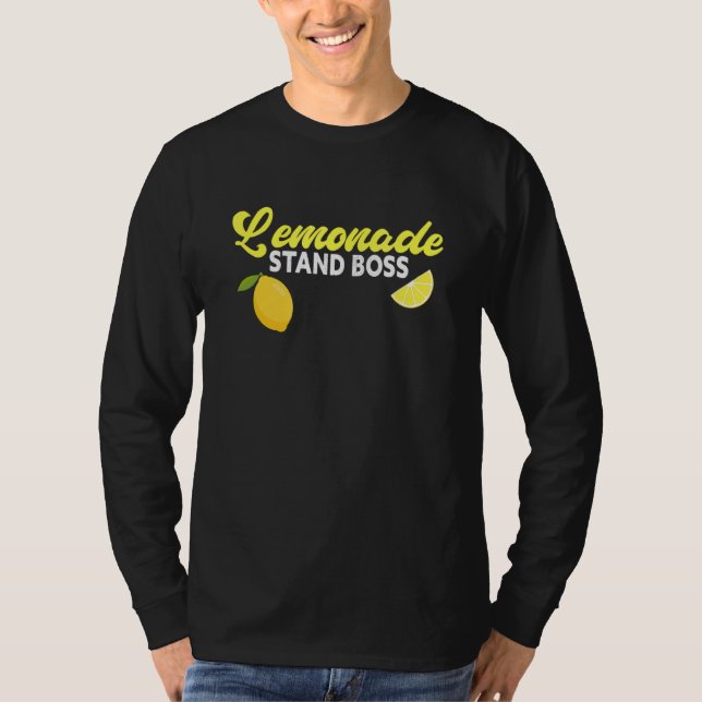 Camiseta Lemonade Stand Boss Lemon Juice Fruta (Frente)