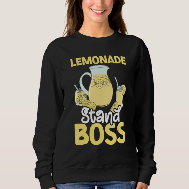 Camiseta Lemonade Stand Boss Lemonade Juice Lemonade Creme (Frente)