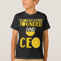 Lemonade Stand Boys Menina Engraçado CEO