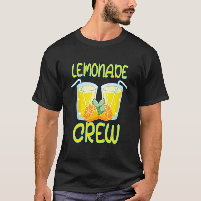 Camiseta Lemonade Stand Crew Security Boss Lemons Juice 11 (Frente)
