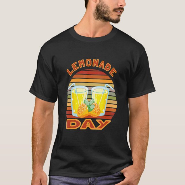 Camiseta Lemonade Stand Crew Security Chefe Lemons Juice (Frente)