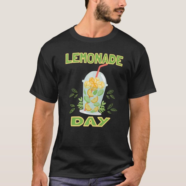 Camiseta Lemonade Stand Crew Security Chefe Lemons Juice (Frente)