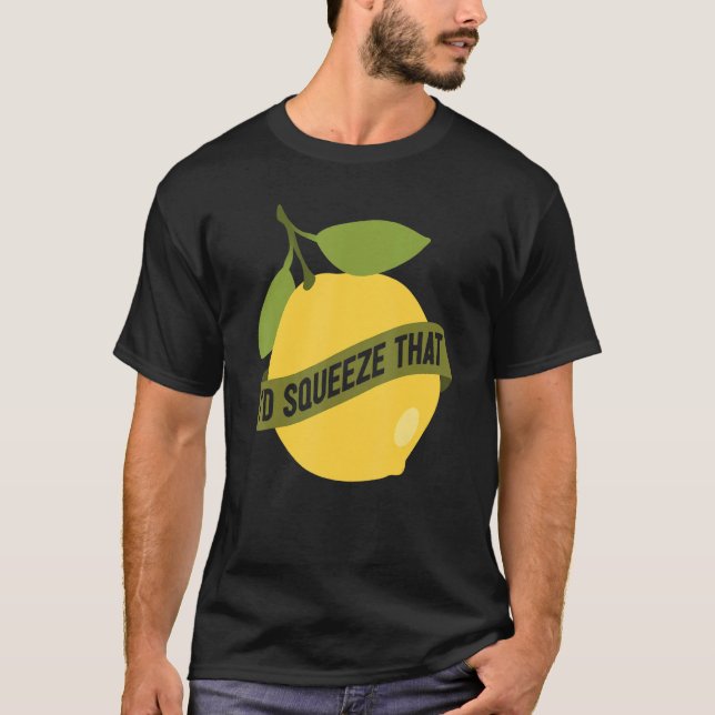 Camiseta Lemonade Stand, eu apertaria aquele limão (Frente)