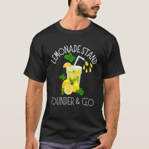 Camiseta Lemonade Stand Founder E CEO Lemon Juice Boss
