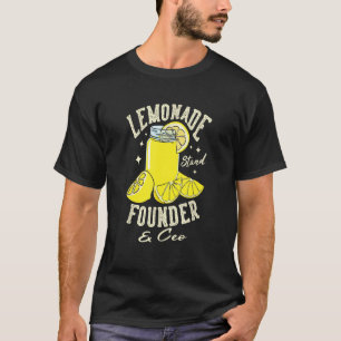 Camiseta Lemonade Stand Founder e CEO para as Crianças de L