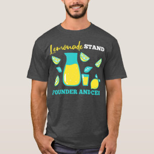 Camiseta Lemonade Stand Fundador E CEO