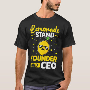 Camiseta Lemonade Stand Fundador E CEO