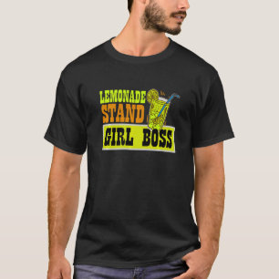 Camiseta Lemonade Stand Girl Boss Lemon Juice Business