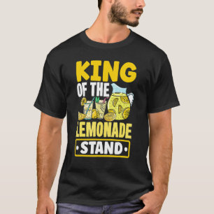 Camiseta Lemonade Stand Lemon Juice Store Rei Do Limão