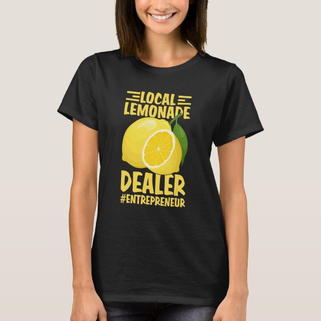 Camiseta Lemonade Stand Lemon Juice Vizinho 1 (Frente)