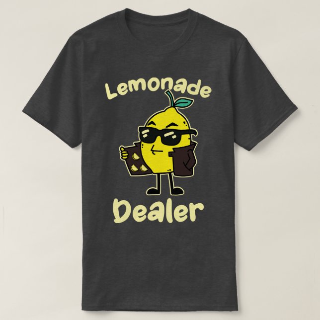 Camiseta Lemonade Stand Lemonade Dealer (Frente do Design)