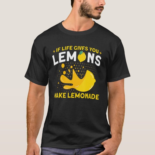 Camiseta Lemonade Stand Make Lemon Juice Store Business (Frente)