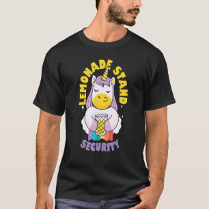 Camiseta Lemonade Stand Security Entrepreneur Kids Unicor