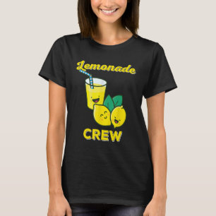 Camiseta Lemonade Stand Shirt Crew e Boss Lemon Juice Sum