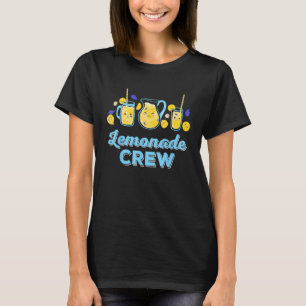 Camiseta Lemonade Stand Shirt Crew e Boss Lemon Juice Sum