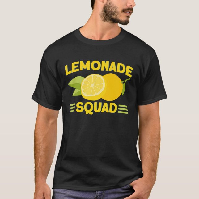 Camiseta Lemonade Stand Squad Lemon Juice Business Lemon Ci (Frente)