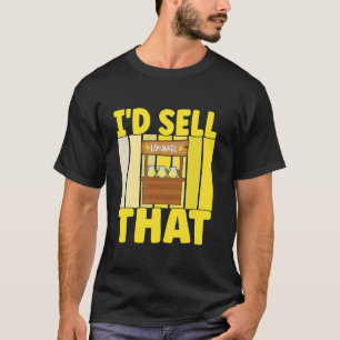 Camiseta Lemonade vendendo suco de limão vende L