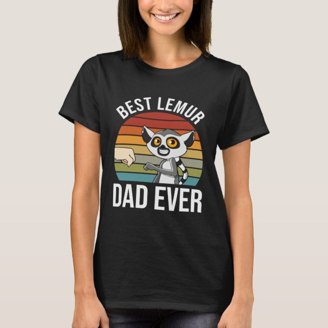 Camiseta Lemur Dad  Lemur (Frente)