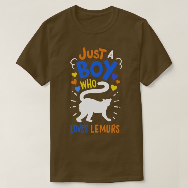 Camiseta Lemur Lemur Lover (Frente do Design)