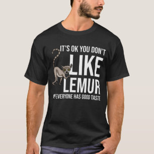 Camiseta Lemur Madagascar - Presente com um macaco engraça