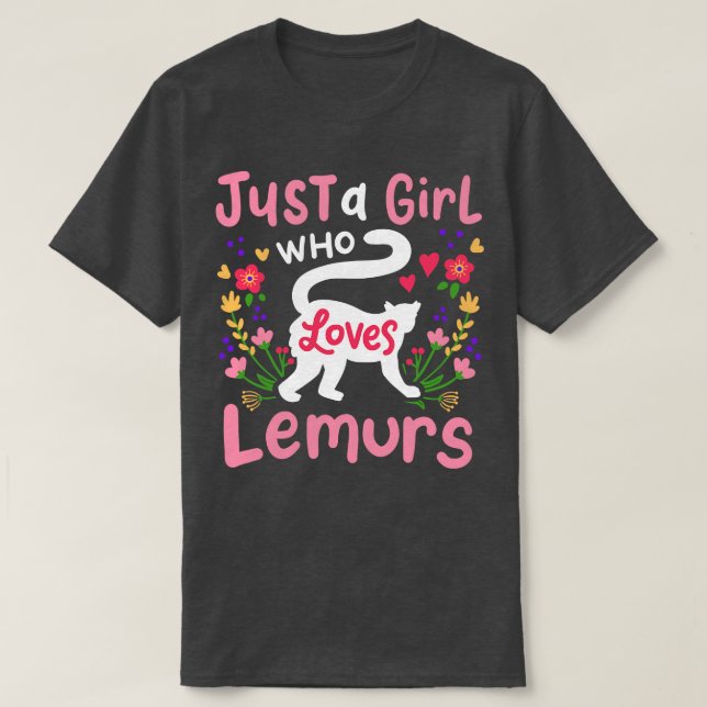 Camiseta Lemurs Lemur Lover 2 (Frente do Design)