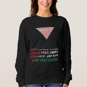 Camiseta Lenço Palestino Seta Vermelha, Palestina