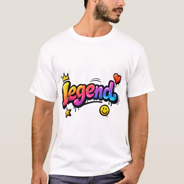 Camiseta lenda (Frente)