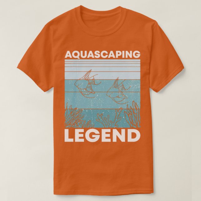Camiseta Lenda aquascaping (Frente do Design)