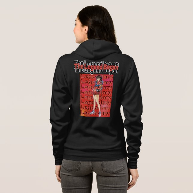 Camiseta Lenda Começou  (Parte Traseira Completa)