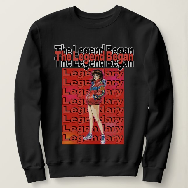 Camiseta Lenda Começou  (Frente do Design)