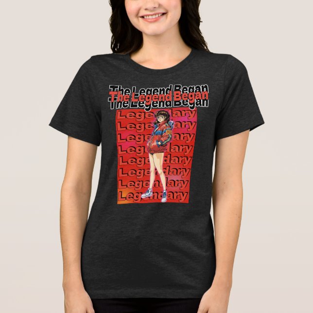 Camiseta Lenda Começou  (Frente)
