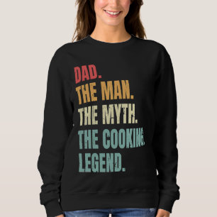 Camiseta Lenda da Culinária Mito do Homem Pai O Melhor Coz
