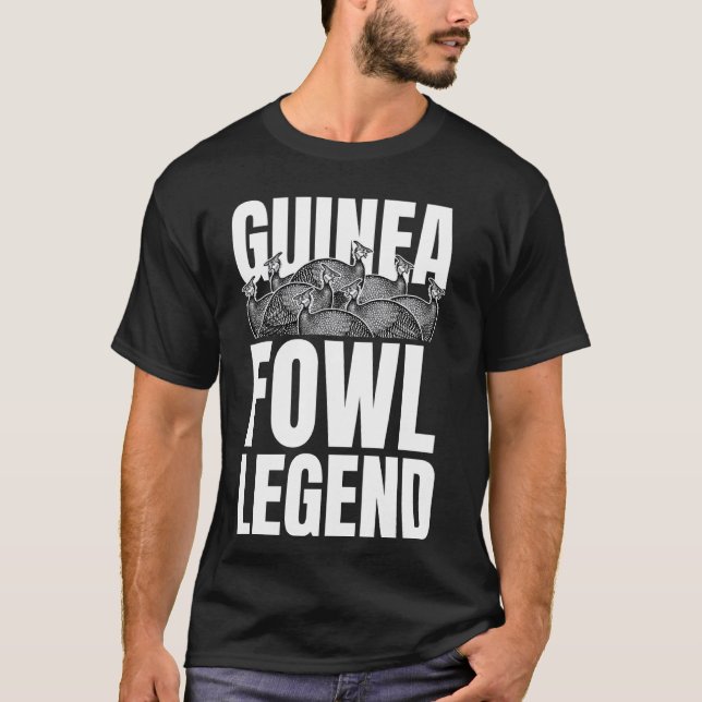 Camiseta Lenda da Galinha de Angola (Frente)
