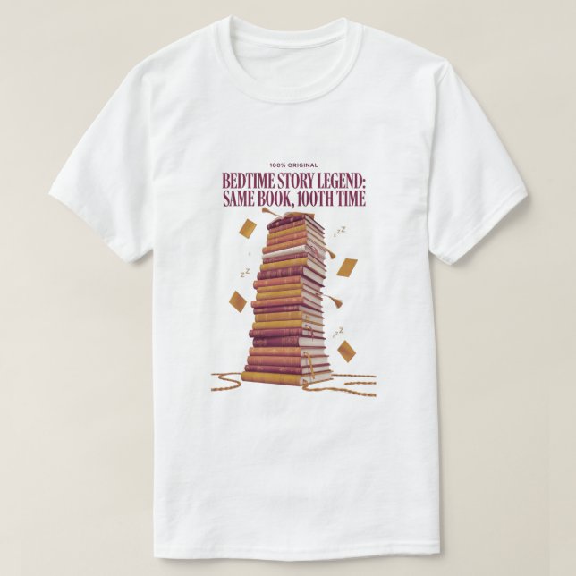 Camiseta Lenda da História da Hora de Dormir, Mesm (Frente do Design)