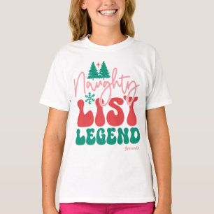 Camiseta Lenda da Lista Travessa – Natal Personalizado Dive