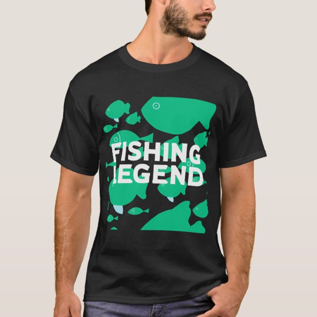 Camiseta Lenda da Pesca (Frente)