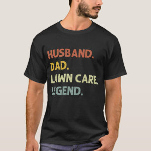 Camiseta Lenda de Pai do marido, pai