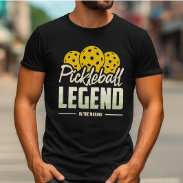 Camiseta Lenda De Pickleball No Jogador De Pickleball De Fa