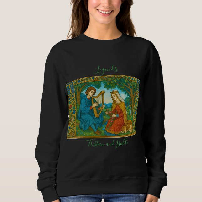 Camiseta lenda de Tristão e Isolda (Frente)