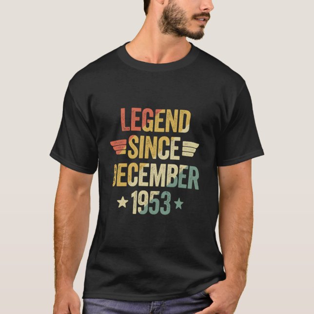 Camiseta Lenda Desde Dezembro de 1953 (Frente)