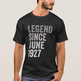 Camiseta Lenda Desde Junho De 1927 Impressionante 94 Anos 9