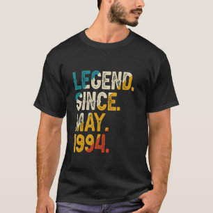 Camiseta Lenda Desde Maio De 1994 aniversário de 30 anos Vi