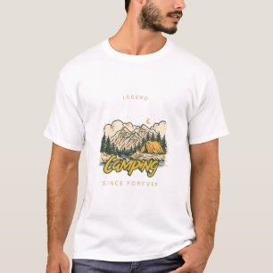 Camiseta Lenda do Acampamento Desde Sempre