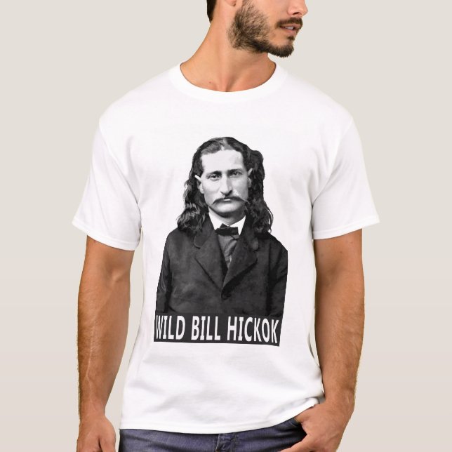 CAMISETA LENDA DO ANTIGO OCIDENTE: WILD BILL HICKOK (Frente)