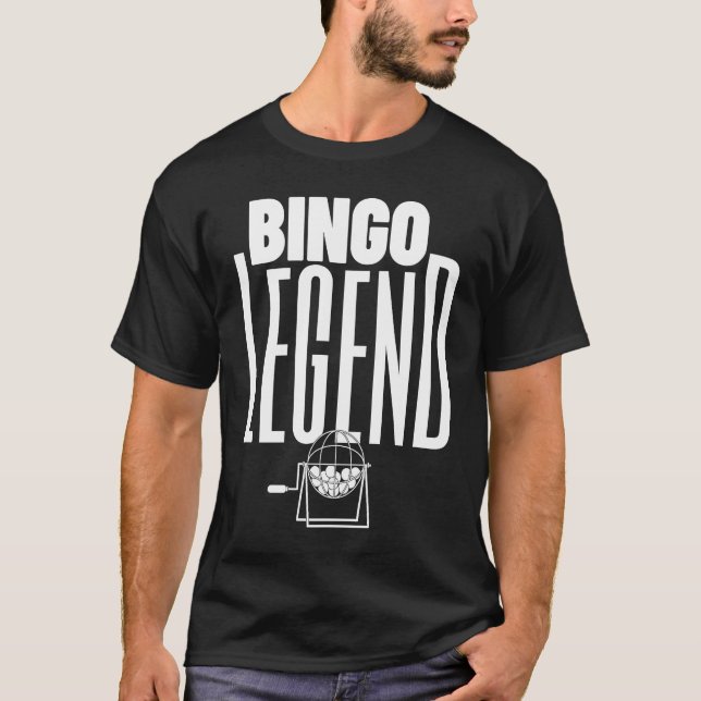 Camiseta Lenda do Bingo  Bingo  2 (Frente)