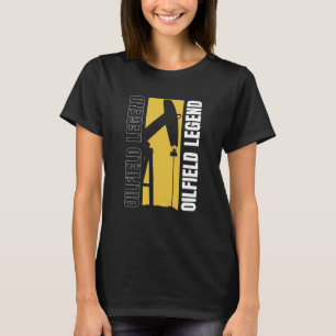 Camiseta Lenda do Campo de Petróleo Fraturamento Hidráulico