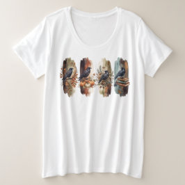 Camiseta Lenda do Corvo, decoração celestial de bruxa