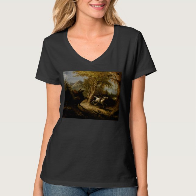 Camiseta Lenda do Fantasma do Cavaleiro Sem Cabeça do Hallo (Frente)